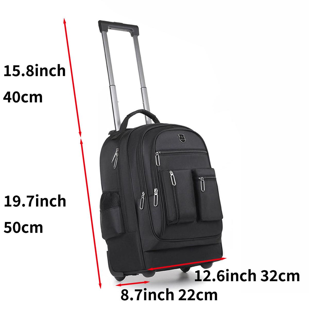 Mochila com rodinhas, mochila  - Foldable Rolling Luggage Bag avaliação e preço