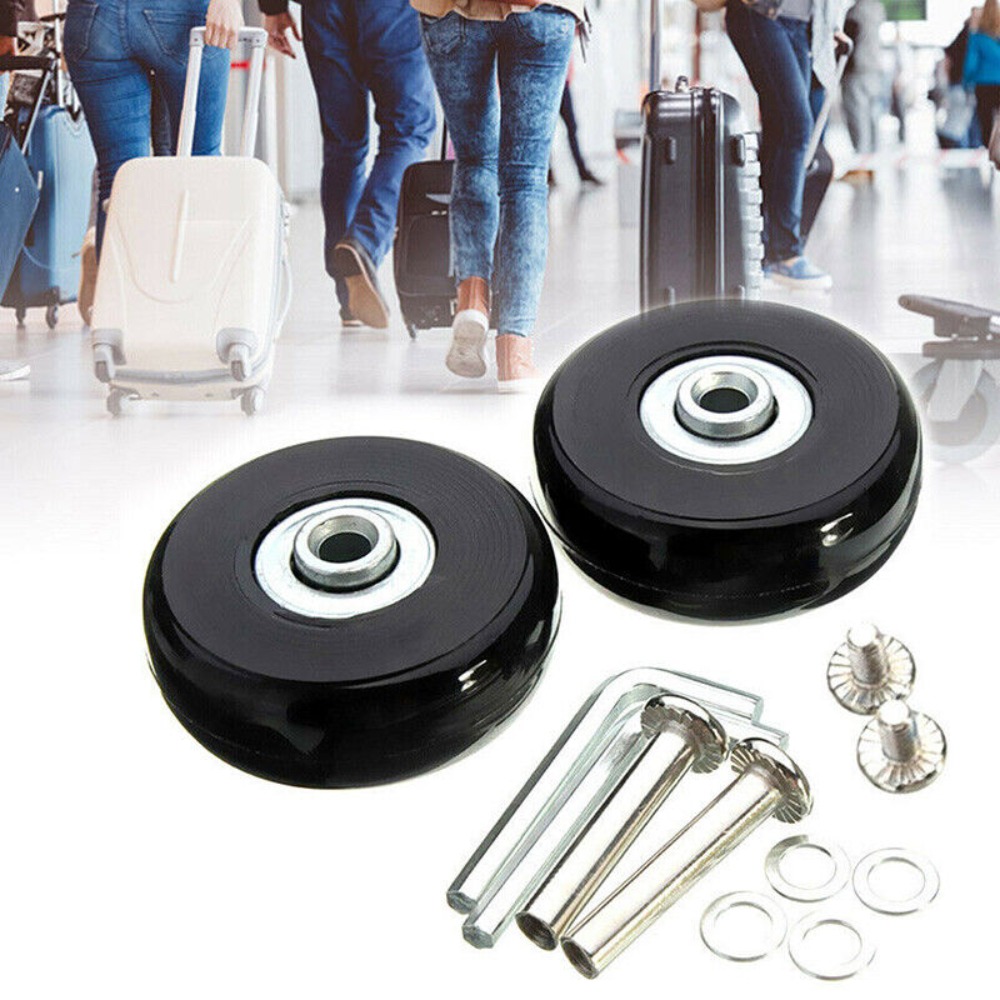 2/4 peças Rodízios Deslizantes - Silent Replacement Luggage Wheels avaliação e preço