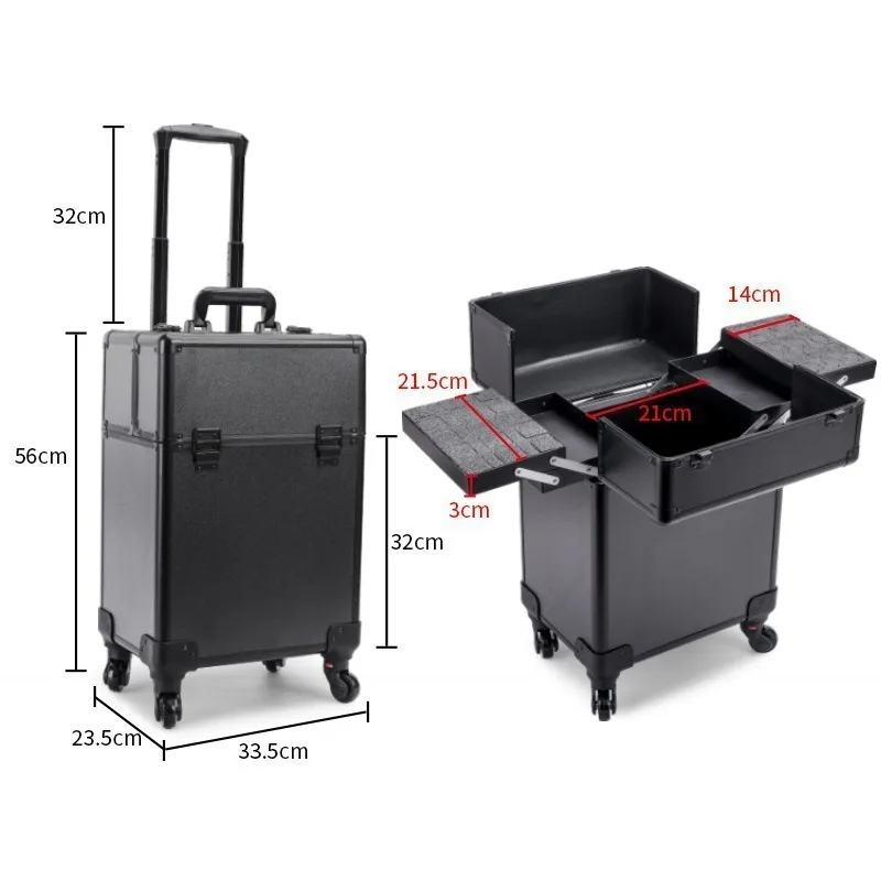 Organizador de Maquiagem e Cos - Luggage avaliação e preço