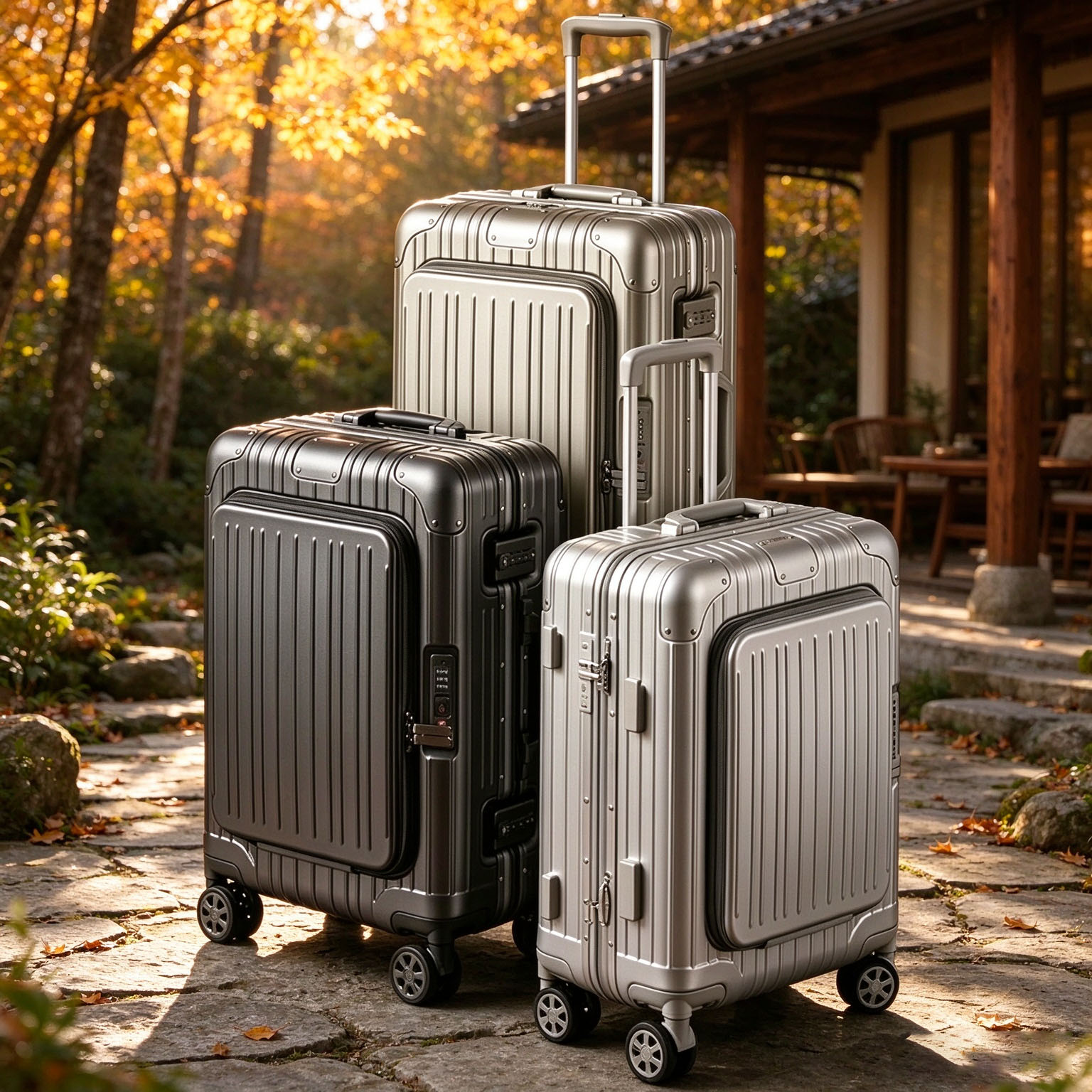 Mala de viagem com abertura fr - Spinner Wheel Rolling Suitcase 20 Inch avaliação e preço