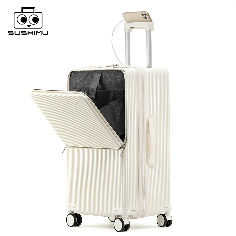 Sushimu mala de viagem com alç - Aluminum Frame Carry On Luggage avaliação e preço