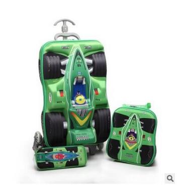 Mala de carro 3d para meninos, - Foldable Rolling Luggage Bag avaliação e preço